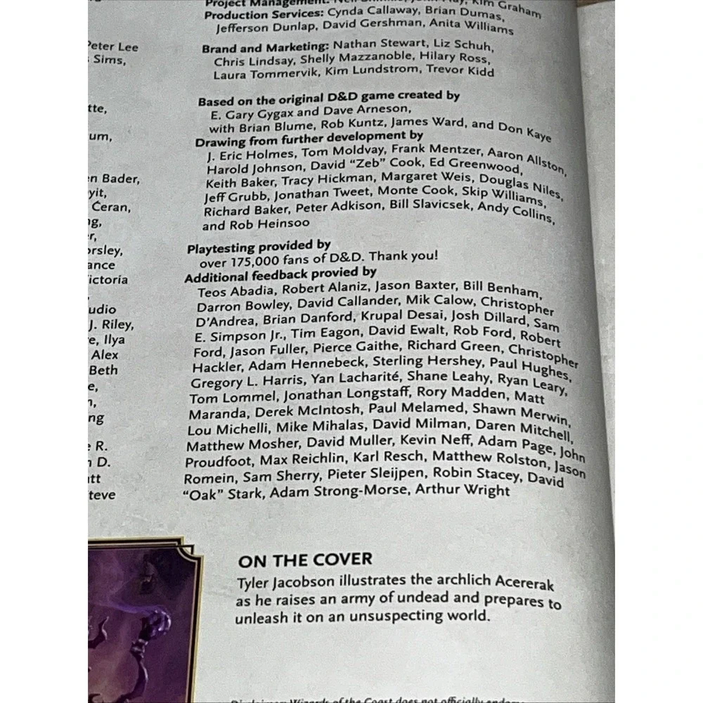 Dungeons & Dragons: - Dungeon Master's Guide 5th Ed. 2014 Hardcover 1st Printing